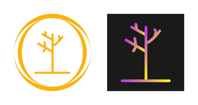 Autumn Tree Vector Icon