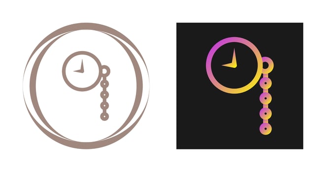 Pocket Watch Vector Icon