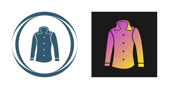 Formal Shirt Vector Icon