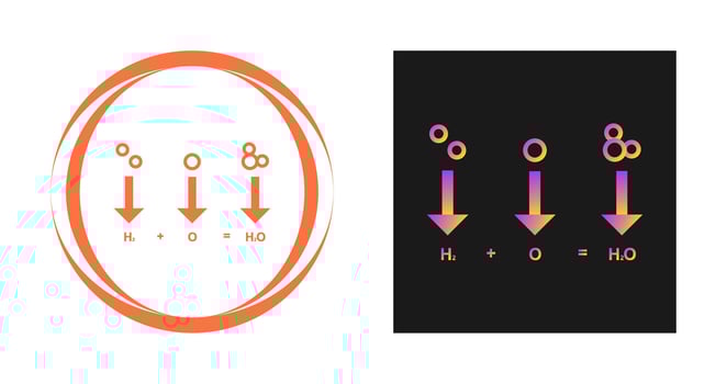 Chemical Formula Vector Icon