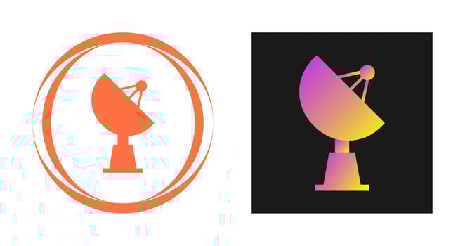 Satellite Vector Icon