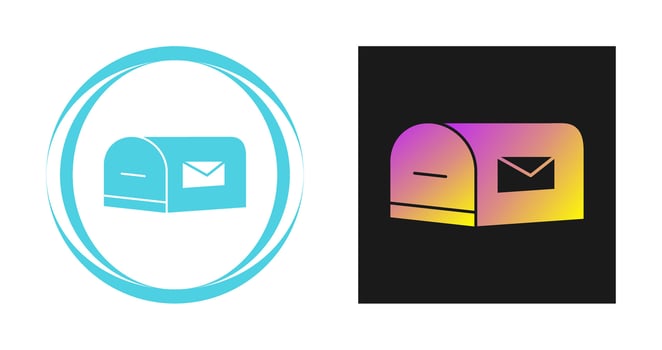 Letterbox Vector Icon