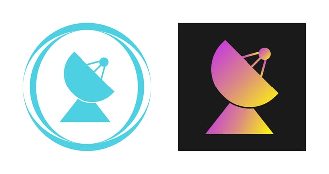 Satellite Dish Vector Icon