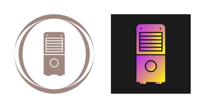Air Dehumidifier Vector Icon