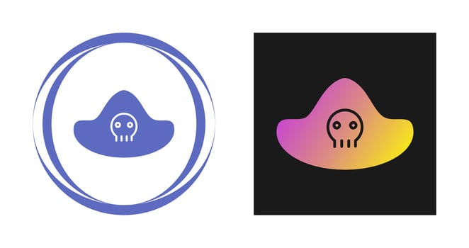 Pirate Hat Vector Icon