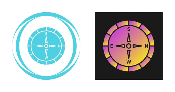 Compass Vector Icon