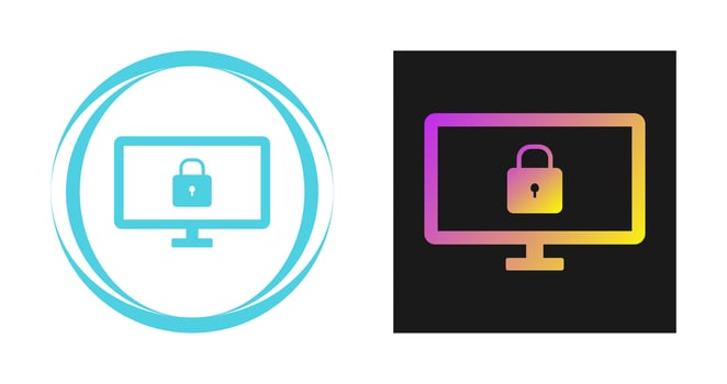 Protected System Vector Icon