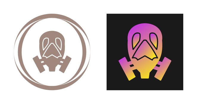 Oxygen Mask Vector Icon