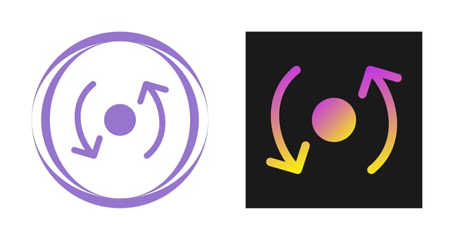 Synchronization Vector Icon