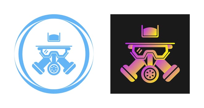 Gas Mask Vector Icon