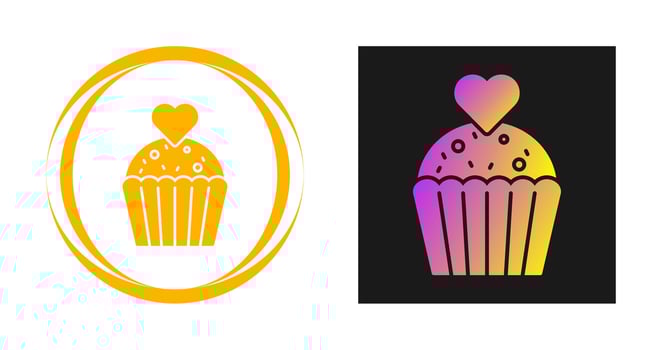 Cupcake Vector Icon