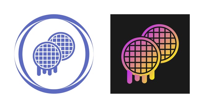 Waffle Vector Icon