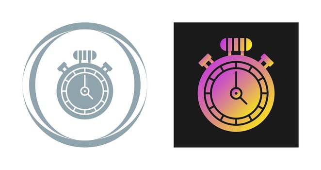 Chronometer Vector Icon