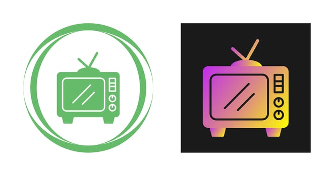 Tv Vector Icon