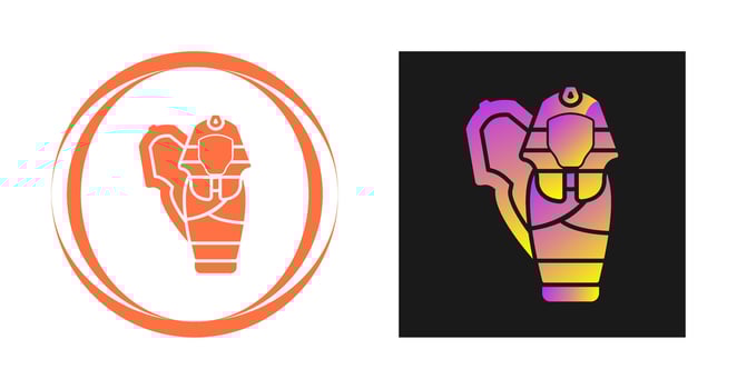 Sarcophagus Vector Icon