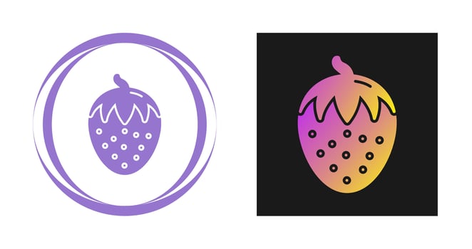Strawberry Vector Icon