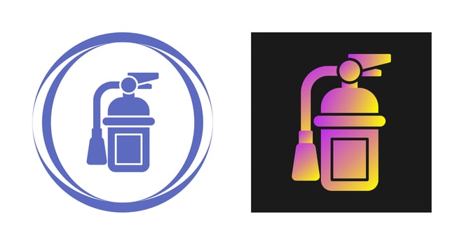 Fire Extinguisher Vector Icon