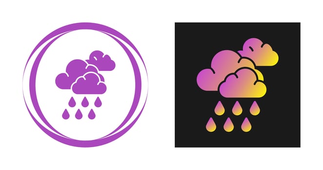 Monsoon Vector Icon