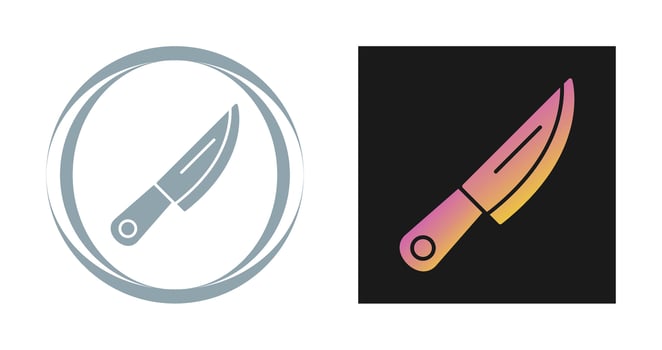 Knife Vector Icon