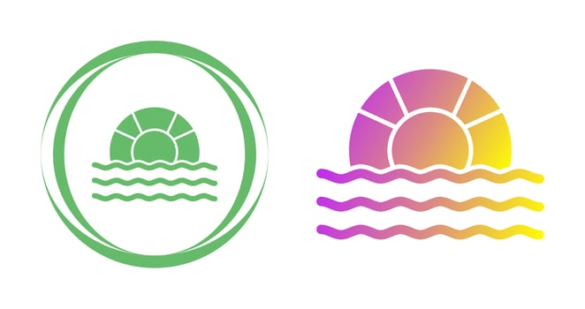 Float Vector Icon