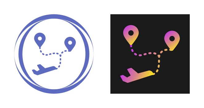 Route Vector Icon