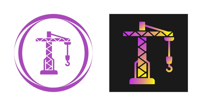 Crane Vector Icon