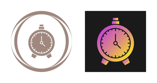 Alarm Watch Vector Icon