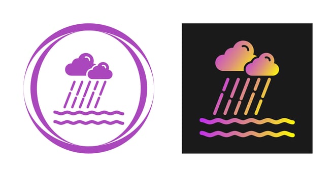 Monsoon Vector Icon