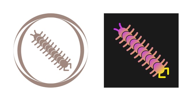 Centipede Vector Icon
