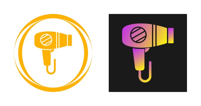 Hair Dryer Vector Icon