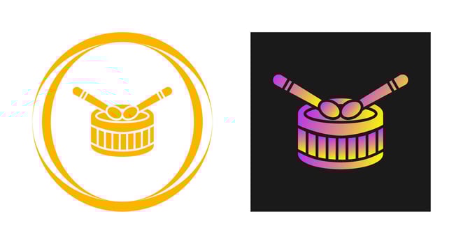 Drum Vector Icon