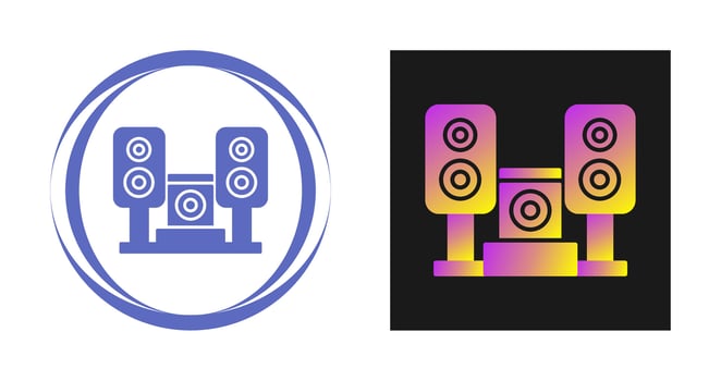 Music System Vector Icon