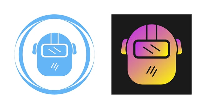 Welding Mask Vector Icon
