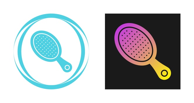 Hair Brush Vector Icon