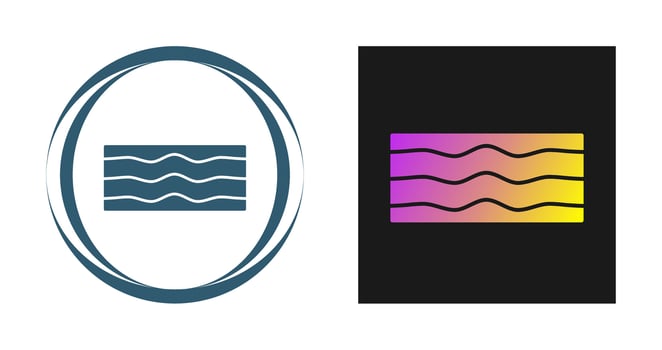 Sea Water Vector Icon