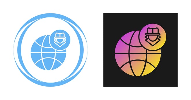 Network Hack Vector Icon