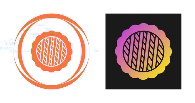 Pie Vector Icon