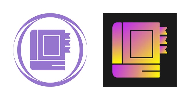 Diary Vector Icon