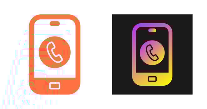 Telephone Vector Icon