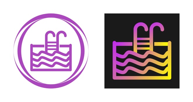 Swimming Pool Vector Icon