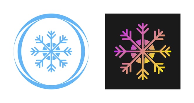 Snowflake Vector Icon