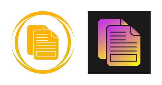 Documents Vector Icon