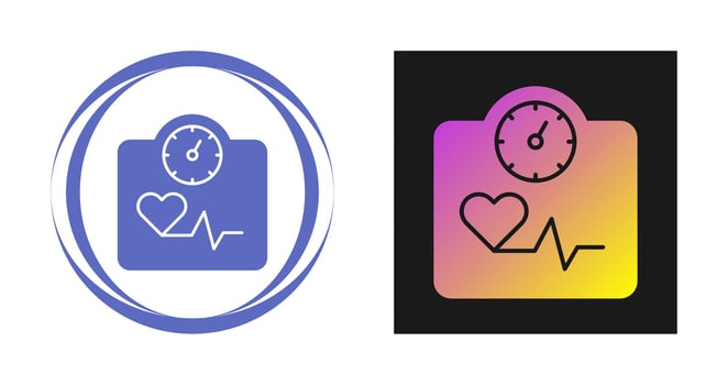 Blood Pressure Vector Icon