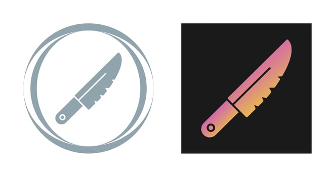 Knife Vector Icon