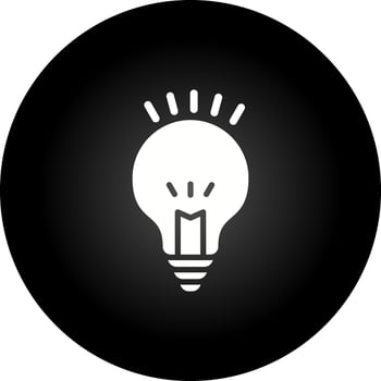 Light Bulb Vector Icon