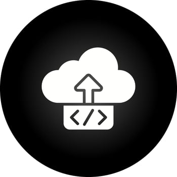 Cloud Deployment Vector Icon