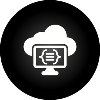 Serverless Computing Vector Icon