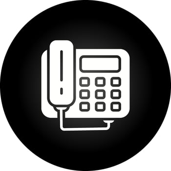 Telephone Vector Icon