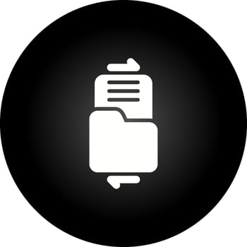 File Sharing Vector Icon