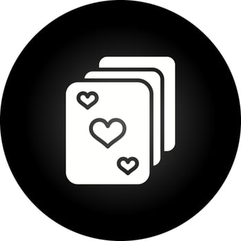 Card Game Vector Icon